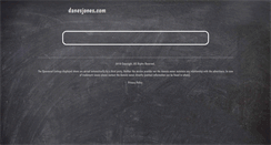 Desktop Screenshot of danesjones.com